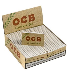 REGULAR CHANVRE BIO OCB - Boite de 50 Carnets de feuilles à rouler