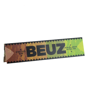 BEUZ - Carnet de feuilles SLIM marron