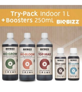 Pack Biobizz 1L Try.Pack Indoor + BOOSTERS 250mL