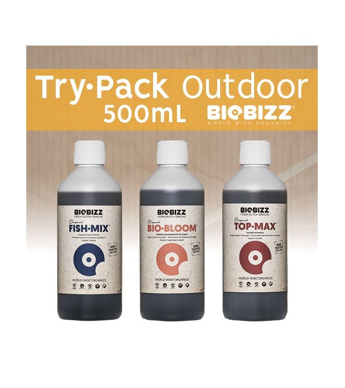 Pack BioBizz 500 mL Try.Pack Outdoor