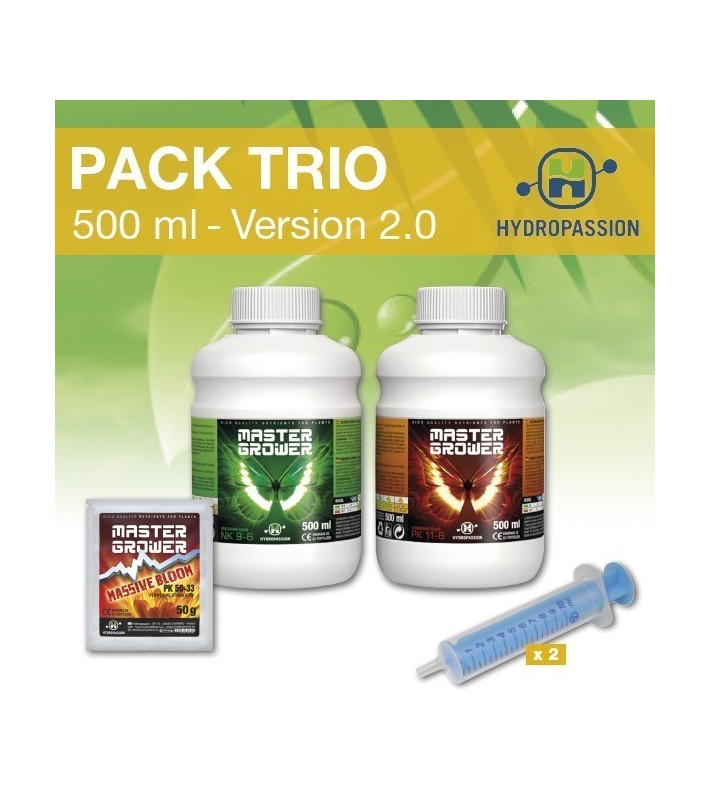 Pack Trio Hydropassion 500 mL * V.2