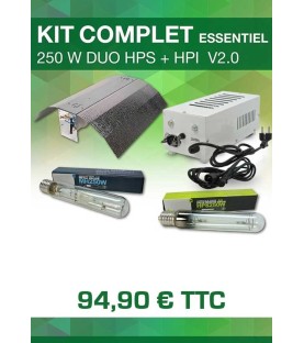 Kit complet 250W DUO HPS/HPI ESSENTIEL * V2.0