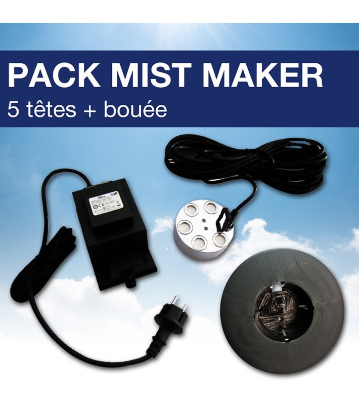 Pack Mist maker 5 têtes + Bouée
