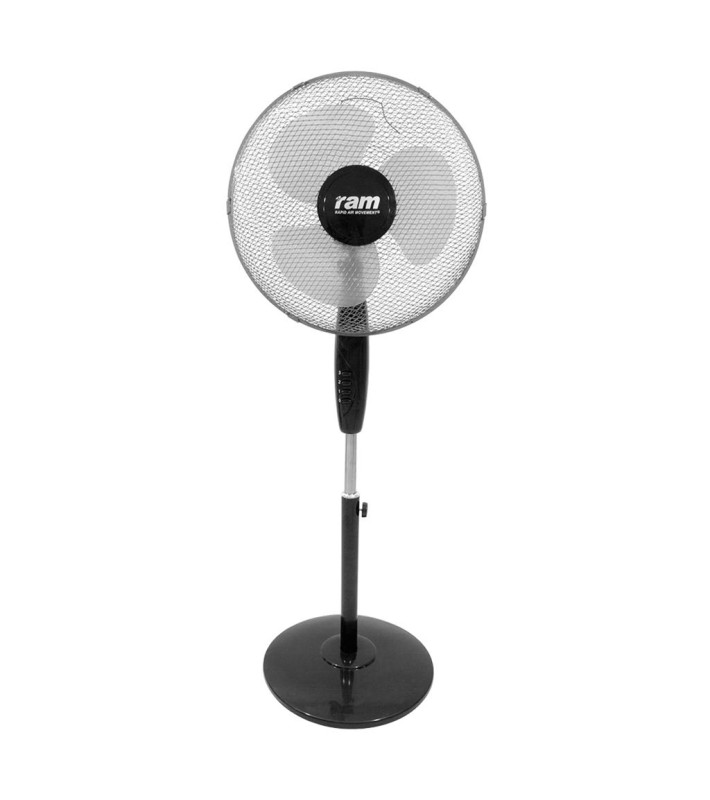 RAM Ventilateur sur pied 400mm - Base robuste  3 vitesses