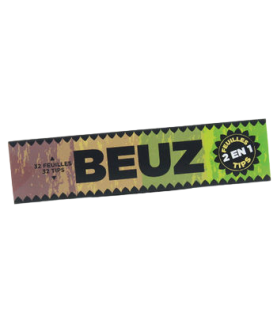 BEUZ - Carnet de feuilles Slim Marron + Filtres