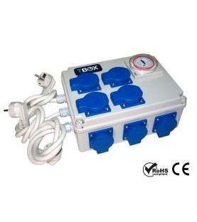 Relais minuteur 12x630W TEMPO BOX