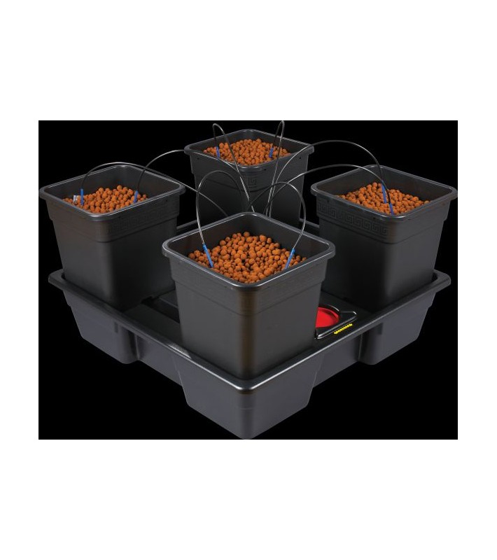 Origin XL 4 plantes 25L - Système HYDRO 90x90x20cm