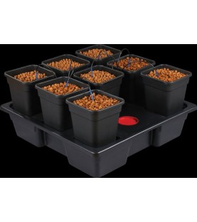 Origin XL 8 plantes 11L - Système HYDRO 90x90x20cm