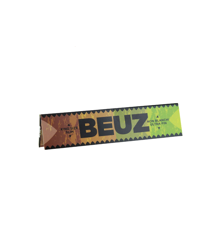 BEUZ - Carnet de feuilles SLIM marron