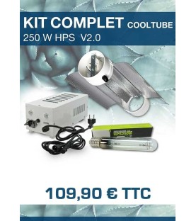 Kit complet 250W HPS COOLTUBE * V2.0