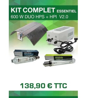 Kit complet 600W DUO HPS/HPI ESSENTIEL * V2.0