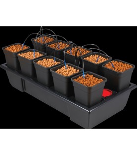 Origin Small Wide 10 plantes 6L - Système HYDRO 120x60x20cm