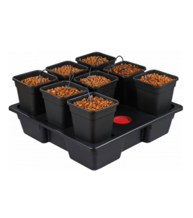 Origin Small Wide 8 plantes 11L - Système HYDRO 120x60x20cm