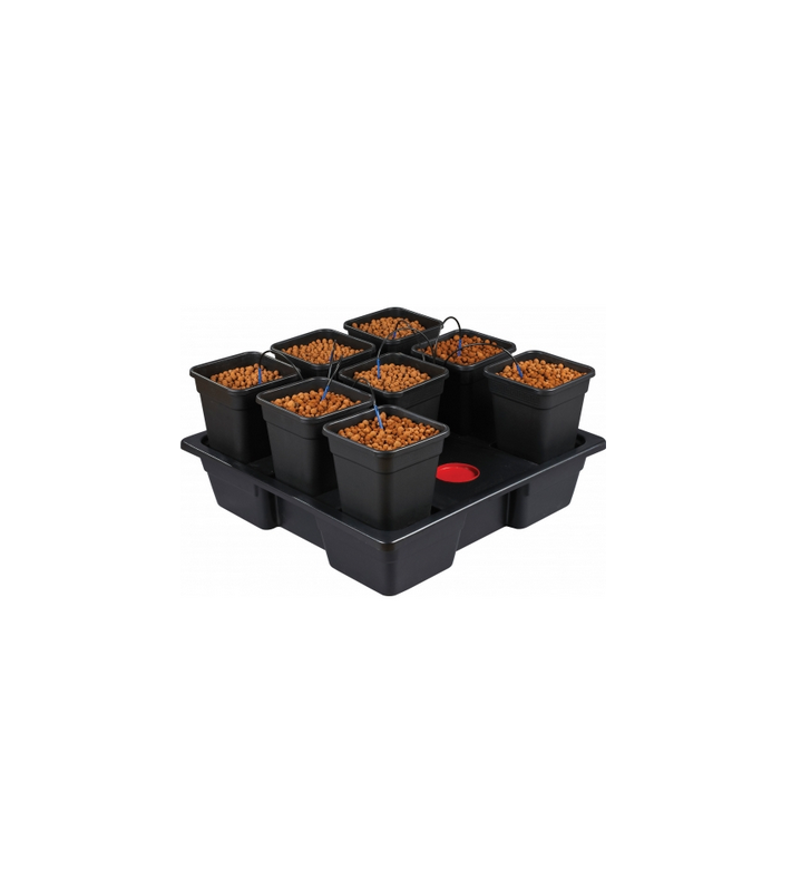 Origin Small Wide 8 plantes 11L - Système HYDRO 120x60x20cm