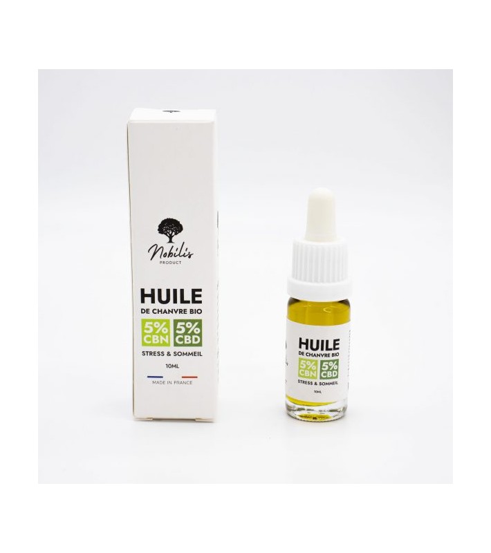 Huile 5% CBD 5% CBN - Nobilis Product - 10ml