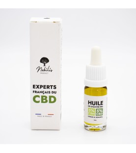 Huile 5% CBD 5% CBN - Nobilis Product - 10ml