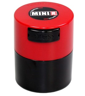 Boite MINIVAC Couvercle Rouge / Corps Noir 0,12L 40g