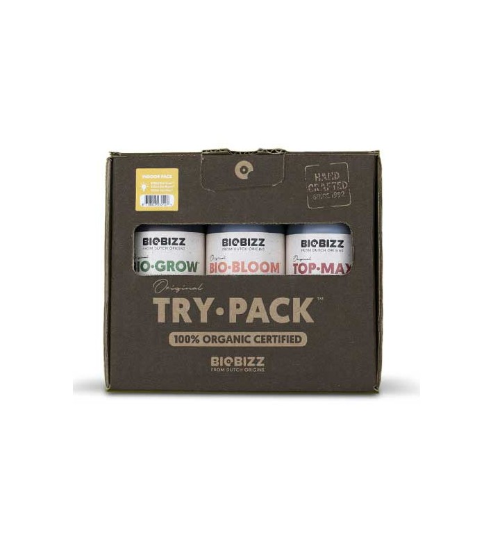 Try Pack Indoor - Pack engrais organique intérieur - BIOBIZZ