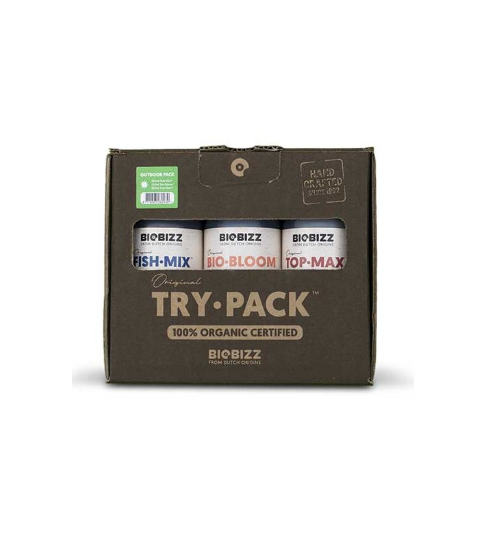 Try Pack Outdoor - Pack engrais organique extérieur - BIOBIZZ