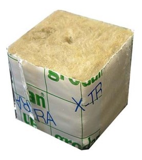 Cube de laine de roche 40mmx40mm Grodan