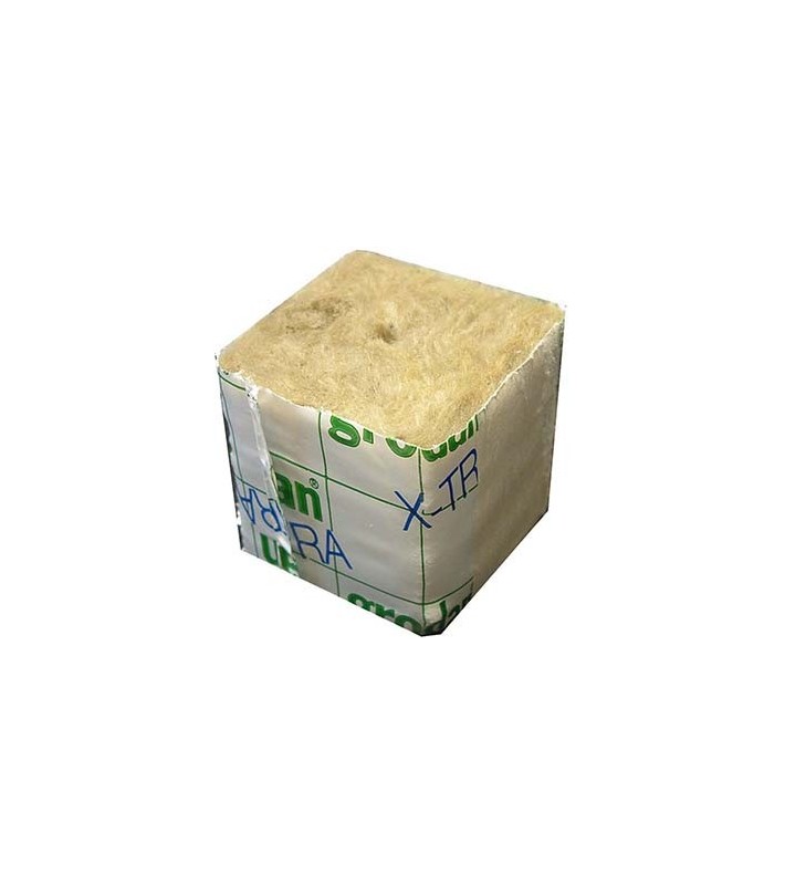 Cube de laine de roche 40mmx40mm Grodan