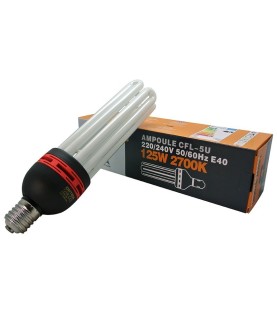 Ampoule CFL 125W Floraison Ortica 2700K