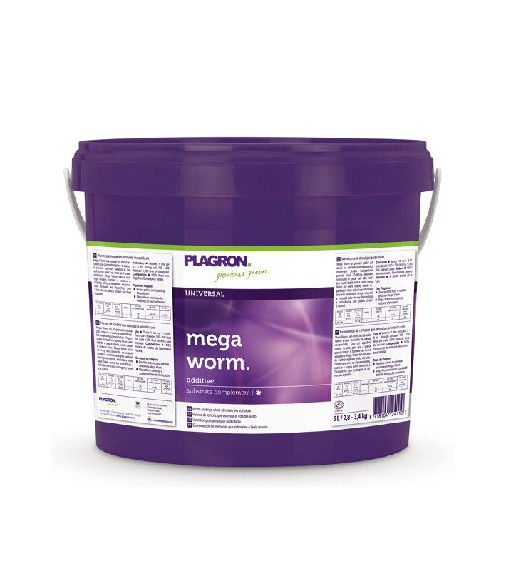 Plagron Mega Worm - 5 Litres