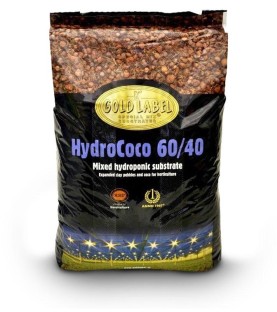 Gold label 60/40 mix 60% coco 40% billes d'argile