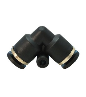 Raccord Autobloquant Coude 90° Ø 2- 4mm (int/ext.)