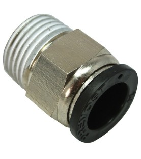 Raccord Droit Male Conique 12mm R1/2 Spéciale Sortie pompe