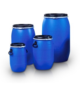 Fût Bleu 60L étanche