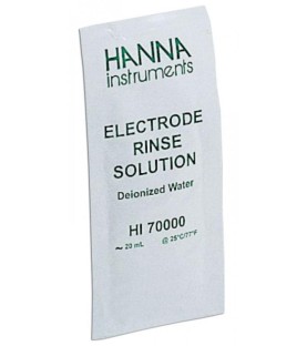 Solution de rinçage pour électrodes 20 mL HI700000P/5