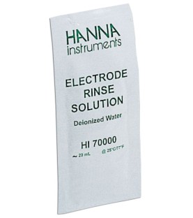 Solution de rinçage pour électrodes 20 mL HI700000P/5