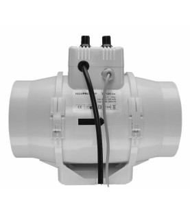 Extracteur TT-UN - Ø125mm - 280m3/H - Thermostat/Variateur pré câblé