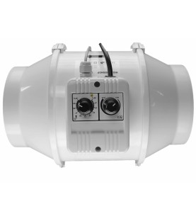 Vents Extracteur d'air 150mm 460m3/h Variateur et Thermostat Growshop Terre  hydro culture