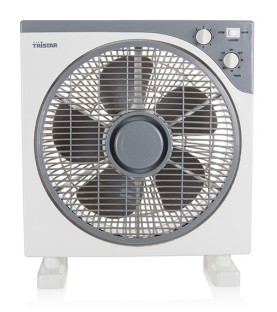 VENTILATEUR PLAT CARRÉ 30 CM - 45 W 3 VITESSES TRISTAR