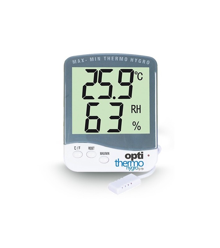 Thermomètre PREMIUM  Hygro Digital - Sonde ext T°/ humid OPTITHERMO