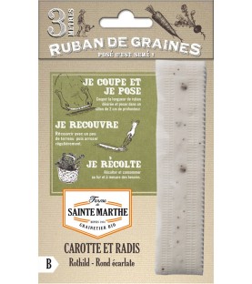 Ruban de carotte et radis Rothild, Rond écarlate AB