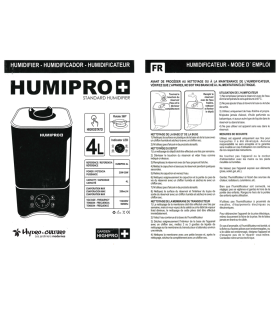 Humidificateur HUMIPRO 4 litres Garden HIGHPRO