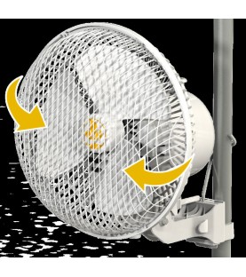 Ventilateur Clip Monkey Fan 20W - Oscillant avec roulements à billes