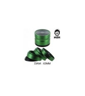 Moulin Kush Borealis 4 parties avec récupérateur 63 mm vert