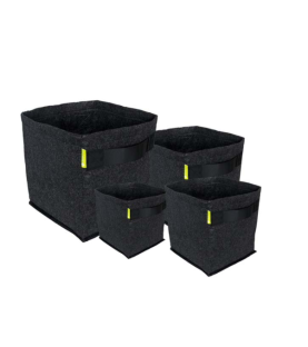 Liasse de  10 x Pots en tissu PROPOT 11L 23x23x25cm Garden HighPro