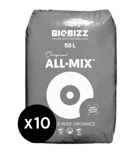 10 SACS DE TERREAUX ALL MIX 50 L BIOBIZZ