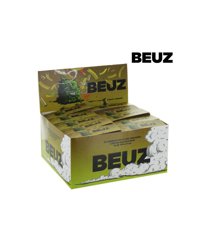 BEUZ - Boite de 50 carnets de filtres édition spéciales Buds