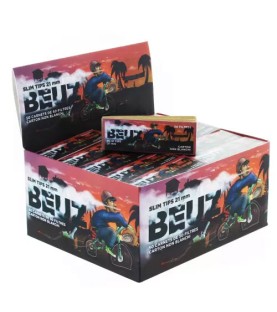 BEUZ - Boite de 50 carnets de filtres cartons Brown Bike