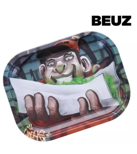 BEUZ - Plateau de roulage Rolling métal 18x14cm