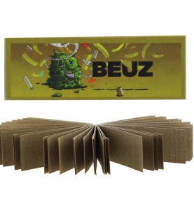 BEUZ - Carnet de filtres cartons marron Buds édition spéciale