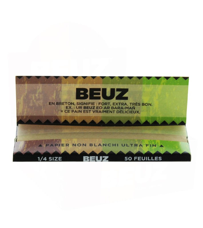 BEUZ - Carnet de feuilles 1 1/4 Beuz Brown