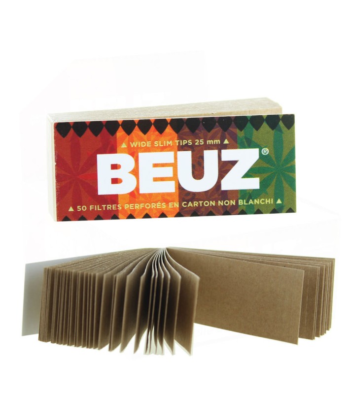 BEUZ - Carnet de filtres Brown Wide