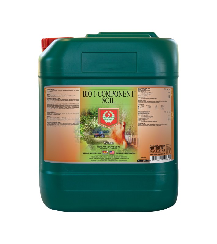 House & Garden Bio 1 Composant Terre - 5 Litres